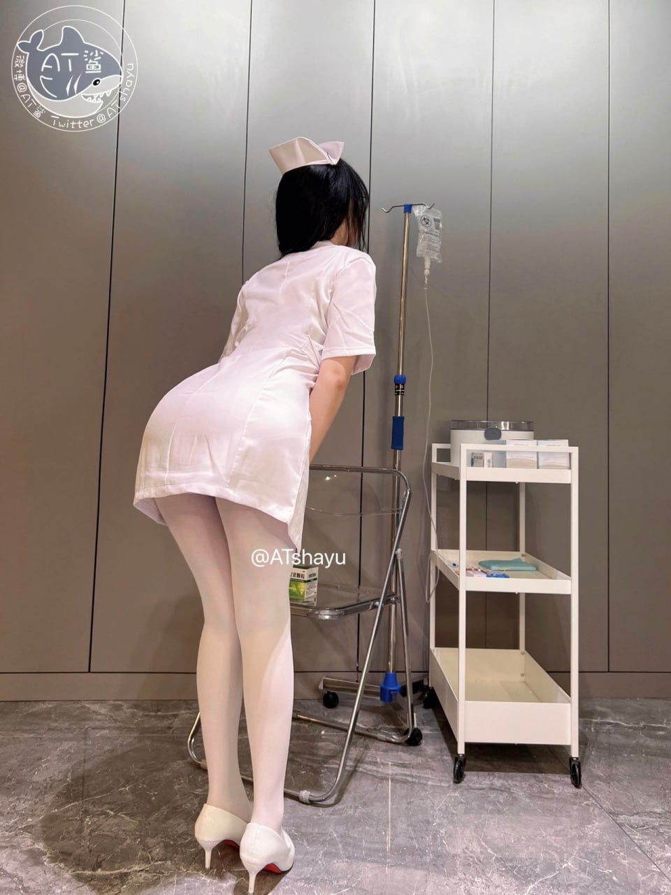AT鲨 – NO.073 白丝护士[141P2V]-XikXak